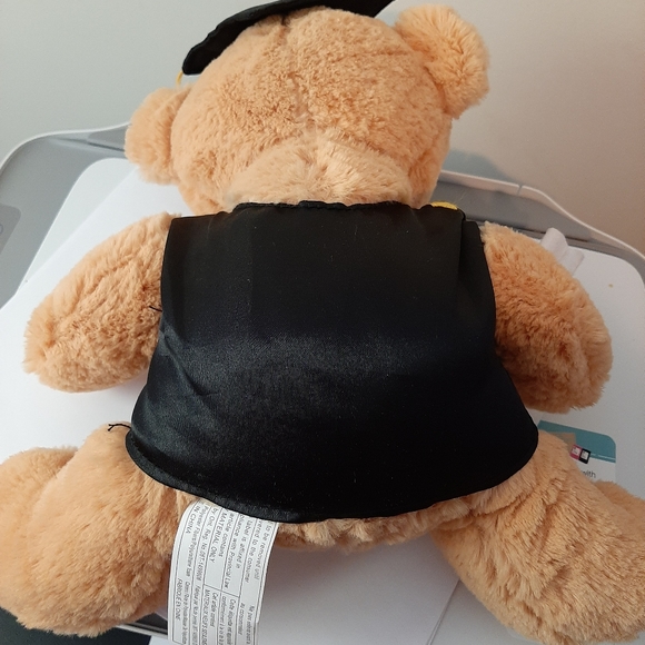 Graduation Teddy Bear plush 12 inches tall - Picture 2 of 2